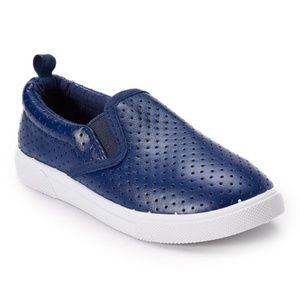 Kids size 13- Chillipop slip-on navy sneaker